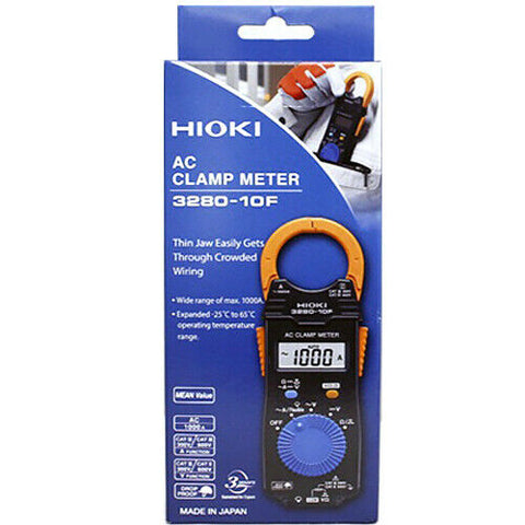 Hioki 3280-10F Clamp On AC Clamp Meter HiTester 1000AMP Tester Japan