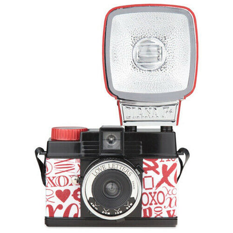 Lomography Diana Mini Love Letters (with flash) Analog Mini Camera