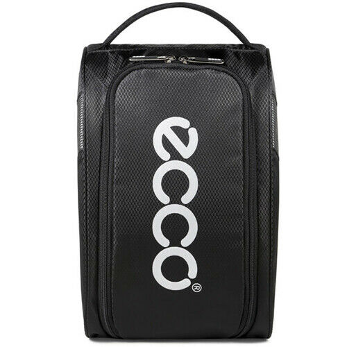 ECCO Golf Shoes Ventilated Case Sports Travel Accessory Case Pouch Bag (Black)