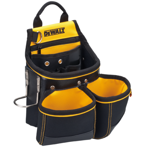 DeWALT DWST80907-8 Heavy Duty Nail Organizer Pouch Tool Belt, Hanger for Hammer