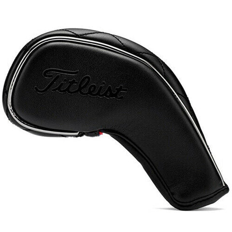 Titleist 2 Pcs Jet Black Iron Head Covers Spare Replacement Headcovers Protect Golf Clubs