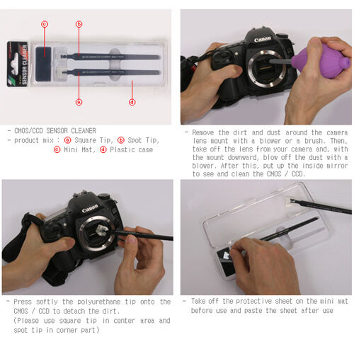 Matin CCD CMOS Sensor Cleaning Kit for Digital SLR Camera - Korade.com
