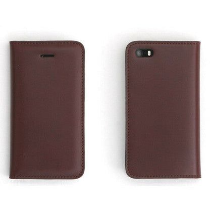 Etshaim Leather Flip Wallet Case Cover (Wine Red) For Apple iPhone 5 or 5S - Korade.com