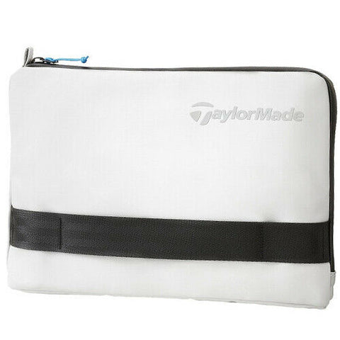 TaylorMade City-Tech Accessory Pouch Case Golf Sports Clutch Bag (White)