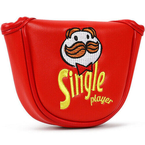 Funny Parody SINGLE PLAYER Golf Mallet Putter Head Cover (Not Pringles)