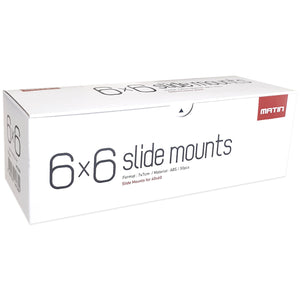 Matin 50 Slide Mounts 6x6 Medium Format For Carousels