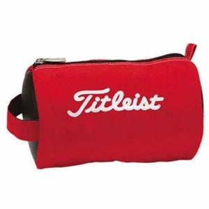 Titleist Golf Pouch Multi Sports Zipper Carry Case Accessory Bag (Red)